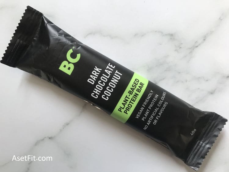 BC plant based protein bar