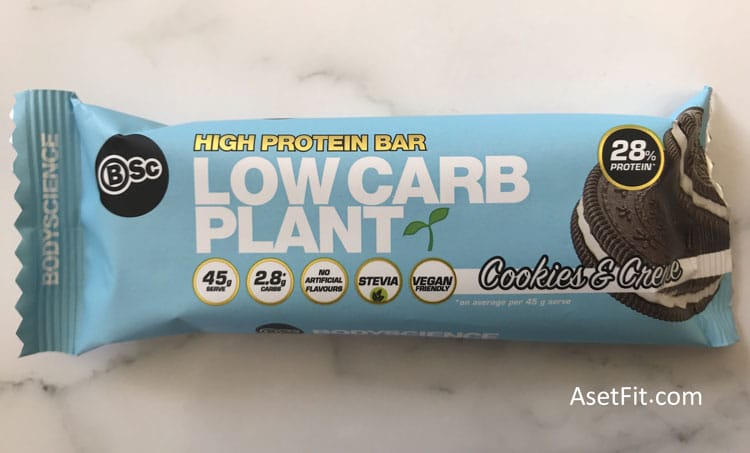 BSC low carb plant protein bar