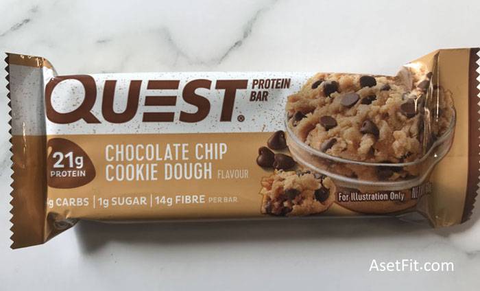 Quest chocolate chip cookie dough