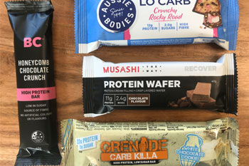 Woolworths protein bars