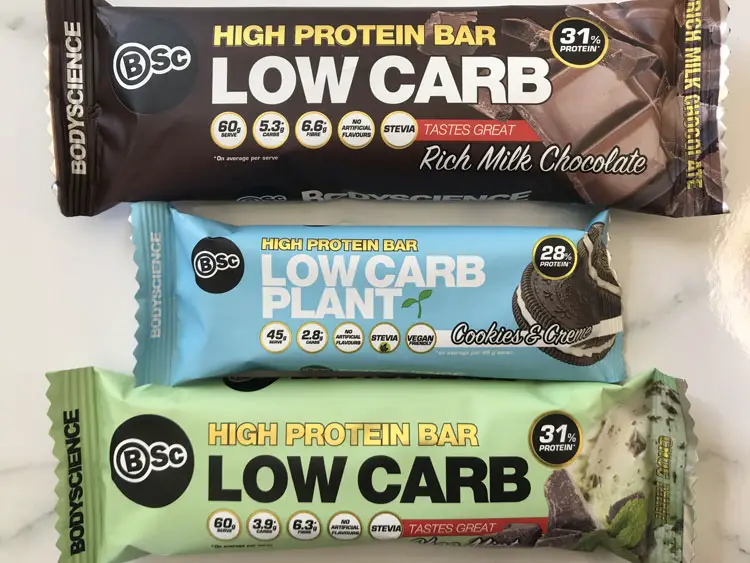 BSC protein bars