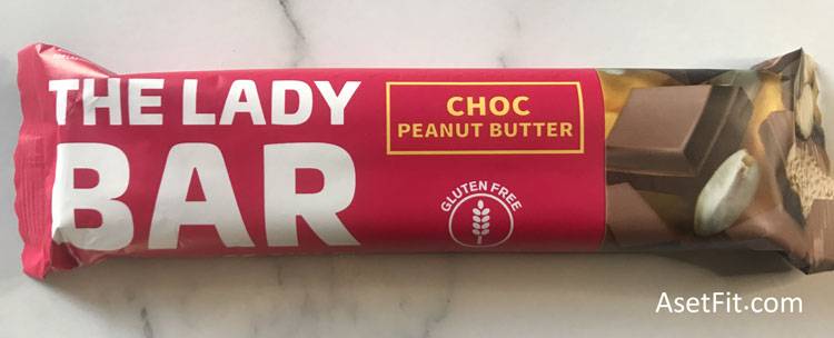 The Lady Bar Choc Peanut Butter