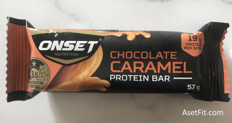 Onset Nutrition Protein Bar Chocolate Caramel 