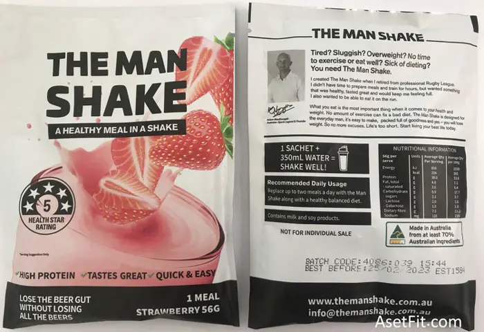 The Man Shake Nutrition