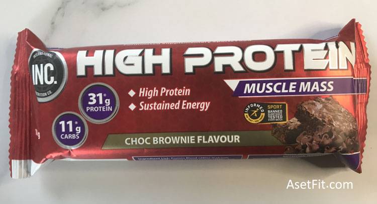INC high protein bar