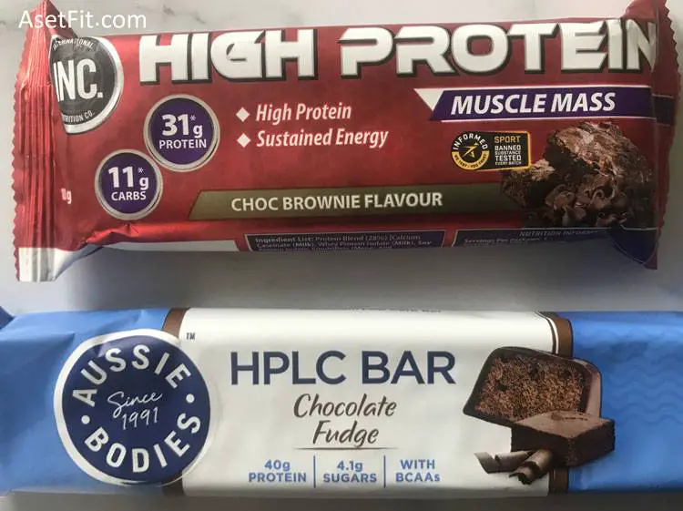 Protein bar for weight gain.