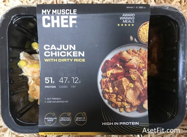 My Muscle Chef ready made meals.