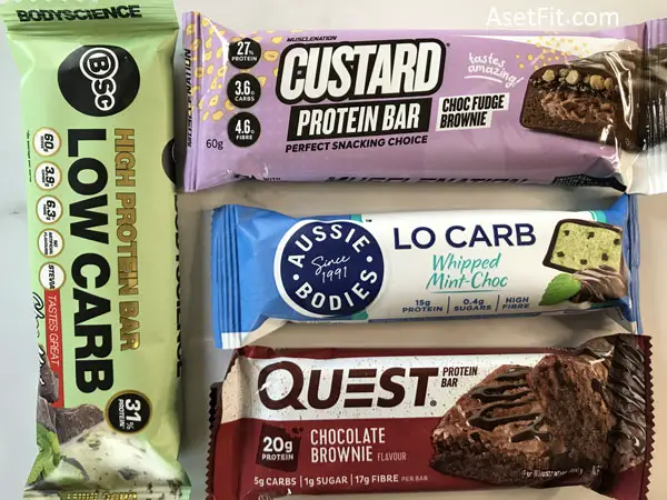 Protein bars from Coles