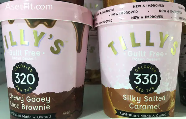 Tilly's Guilt Free Low Calorie ice Cream