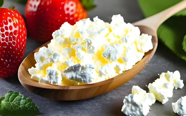 High protein cottage cheese