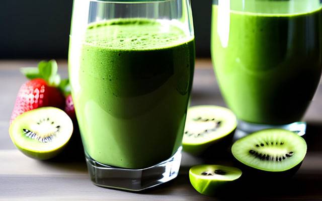 High Protein green smoothie