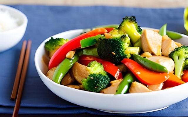 Chicken Stir-Fry with Mixed Vegetables
