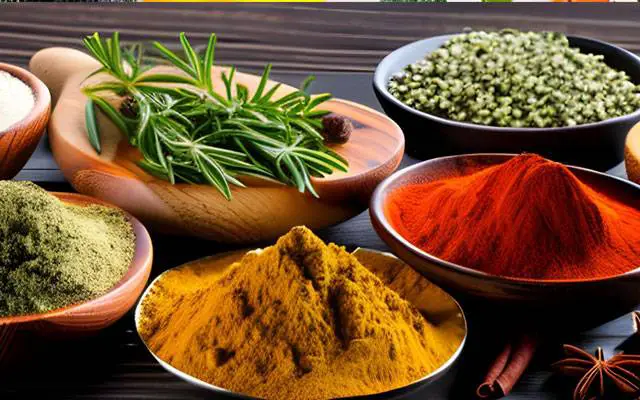 A List of Herbs and Spices for Cooking