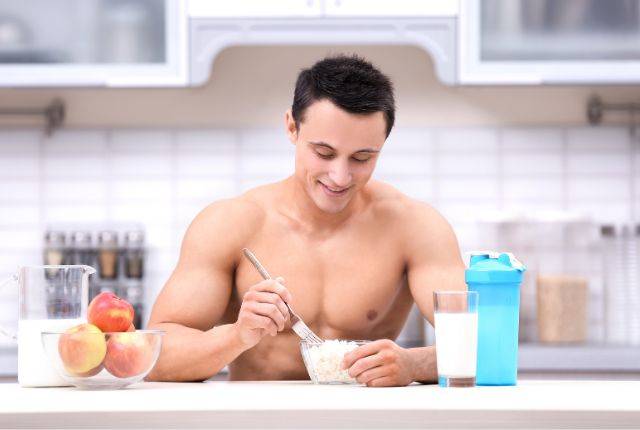 Gain muscle by eating more