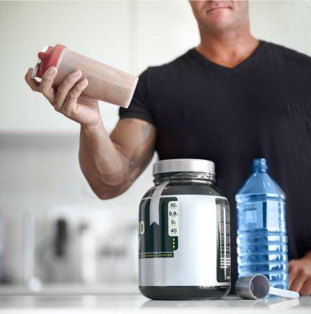Protein powder for muscle building